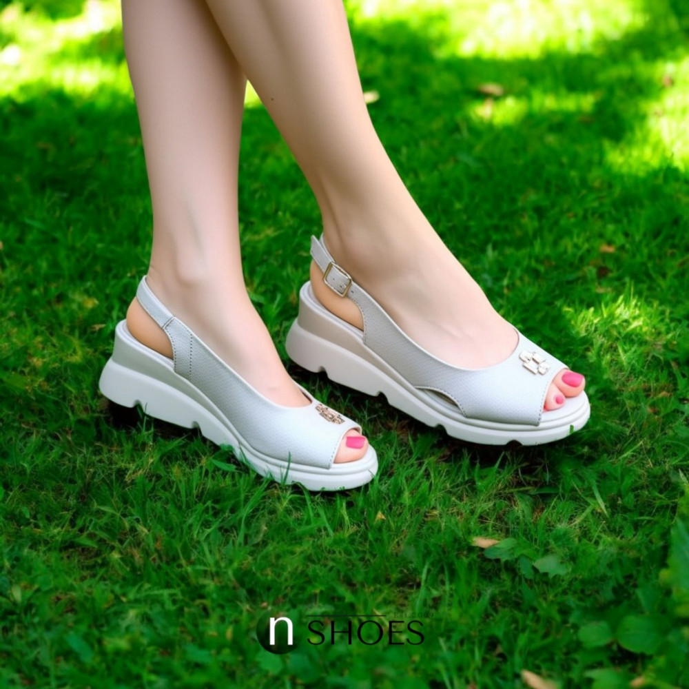 Жіночі туфлі на танкетці Simen (Польща) модель 5926