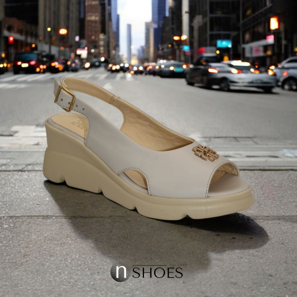 Жіночі туфлі на танкетці Simen (Польща) модель 5926