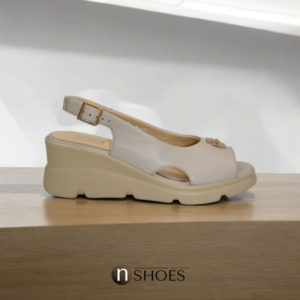 Жіночі туфлі на танкетці Simen (Польща) модель 5926