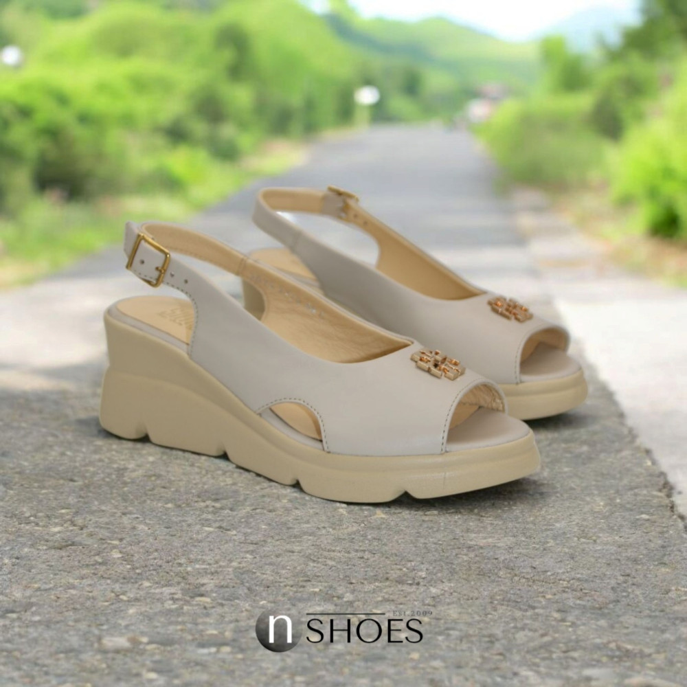 Жіночі туфлі на танкетці Simen (Польща) модель 5926