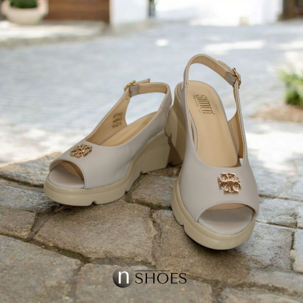 Жіночі туфлі на танкетці Simen (Польща) модель 5926