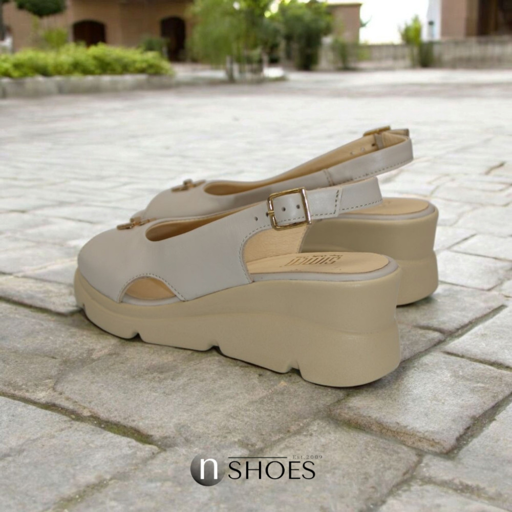 Жіночі туфлі на танкетці Simen (Польща) модель 5926