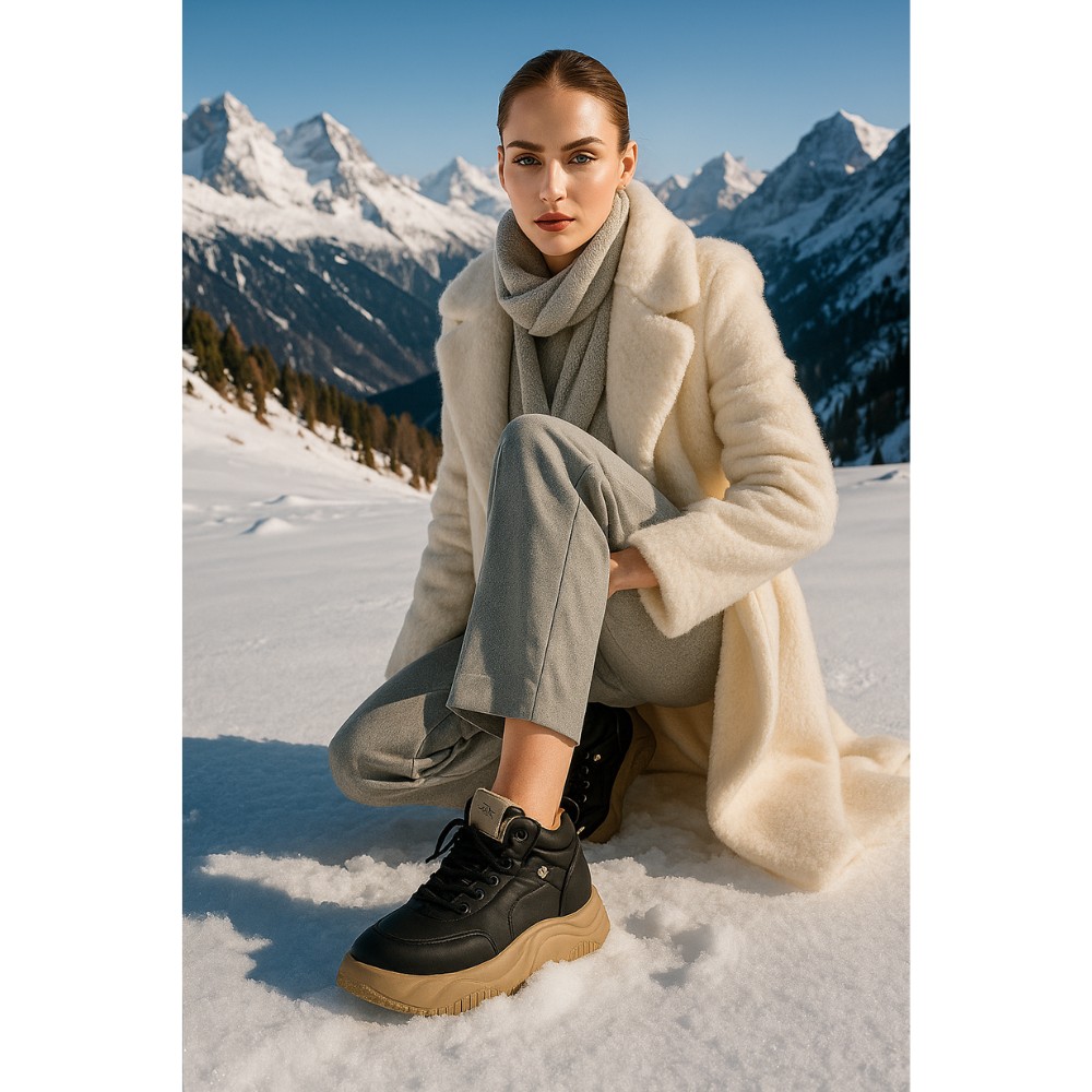 Жіночі чорні кросівки Allsy Lonza 204469 203343 Obelia Black модель 5933