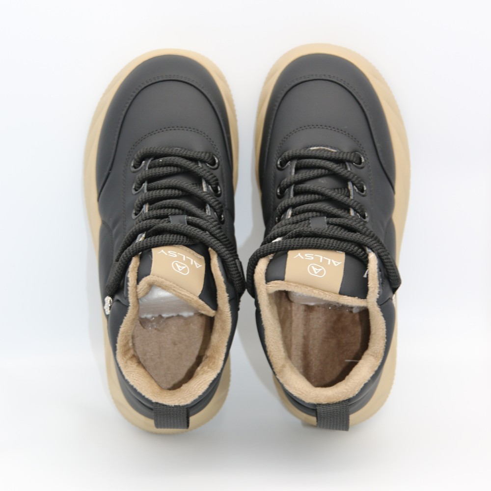 Жіночі чорні кросівки Allsy Lonza 204469 203343 Obelia Black модель 5933