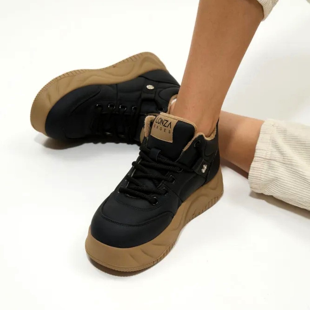 Жіночі чорні кросівки Allsy Lonza 204469 203343 Obelia Black модель 5933