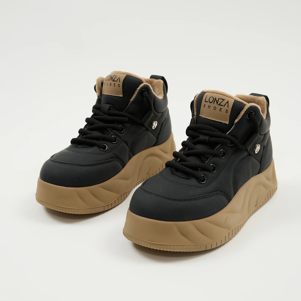 Жіночі чорні кросівки Allsy Lonza 204469 203343 Obelia Black модель 5933