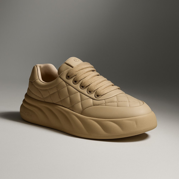Women's beige sneakers Allsy Lonza model 5934