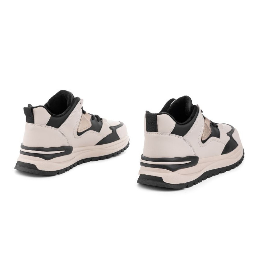 Women's Black and White Allsy Lonza Sneakers Model 5935