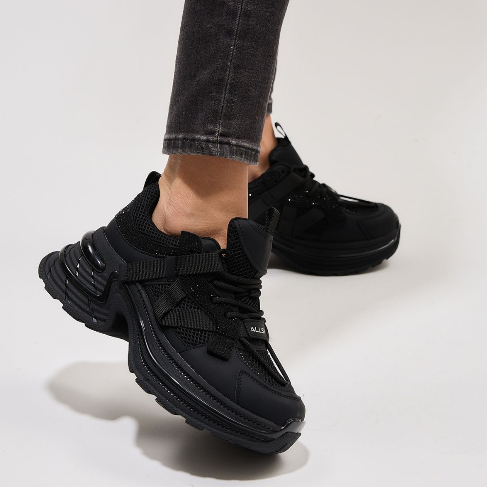 Жіночі кросівки Allsy Lonza black модель 5939