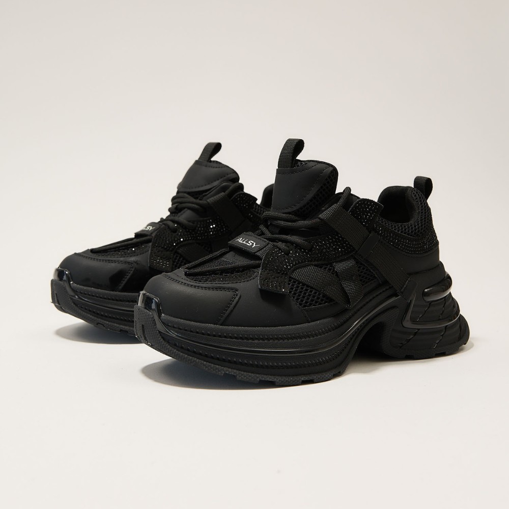 Жіночі кросівки Allsy Lonza black модель 5939