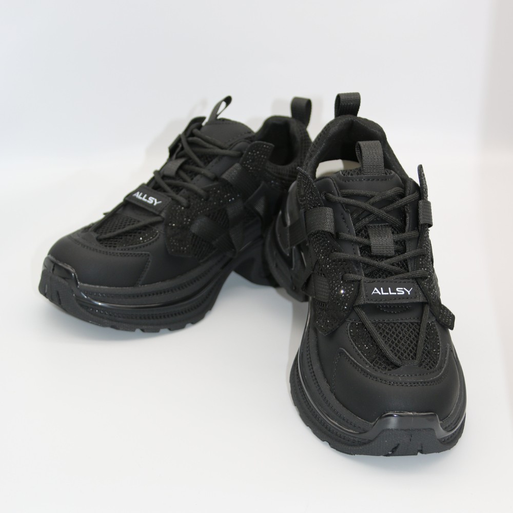 Жіночі кросівки Allsy Lonza black модель 5939