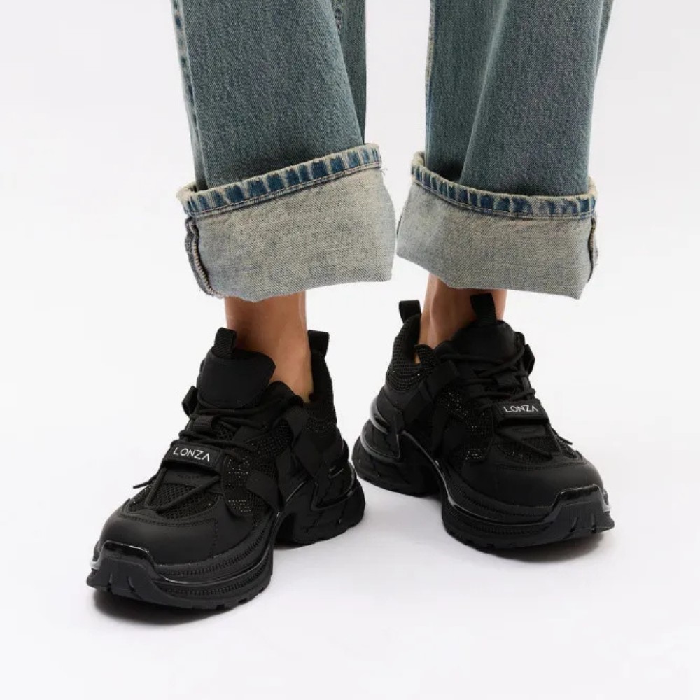 Жіночі кросівки Allsy Lonza black модель 5939