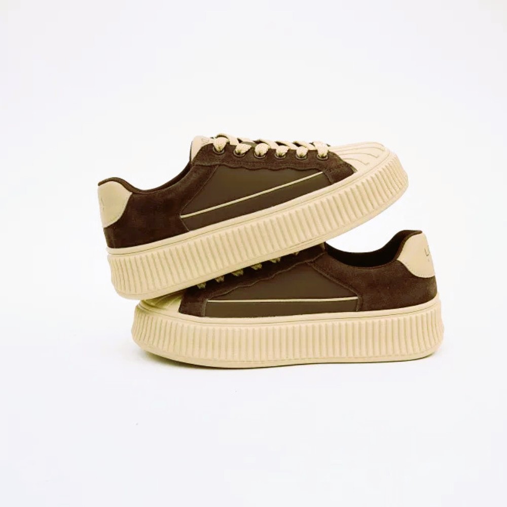 Women's brown sneakers Allsy Lonza Bellure Brown 203299 204482 model 5940