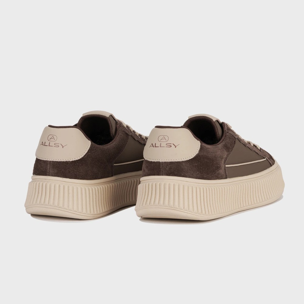 Women's brown sneakers Allsy Lonza Bellure Brown 203299 204482 model 5940