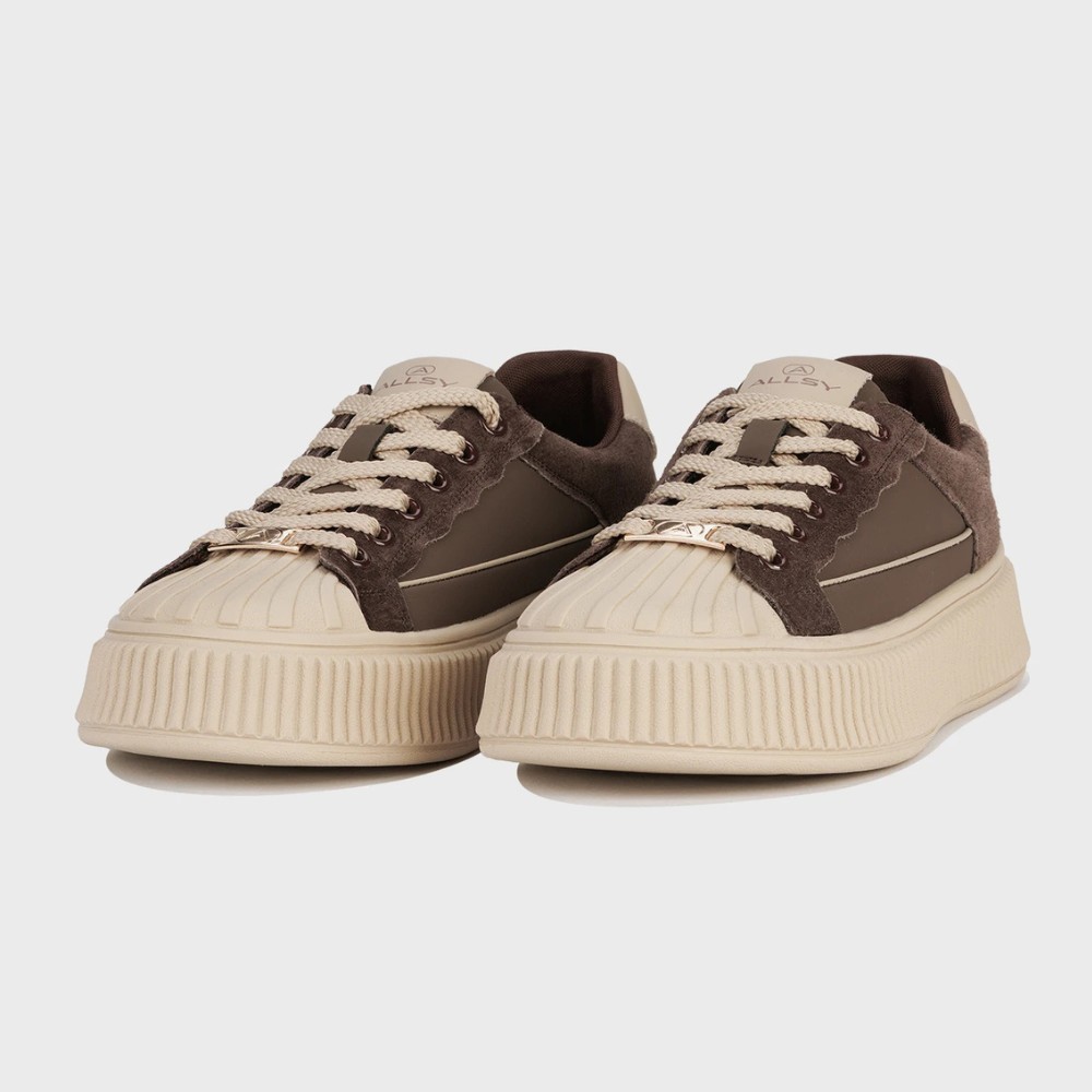 Women's brown sneakers Allsy Lonza Bellure Brown 203299 204482 model 5940