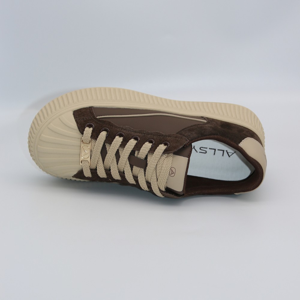 Women's brown sneakers Allsy Lonza Bellure Brown 203299 204482 model 5940