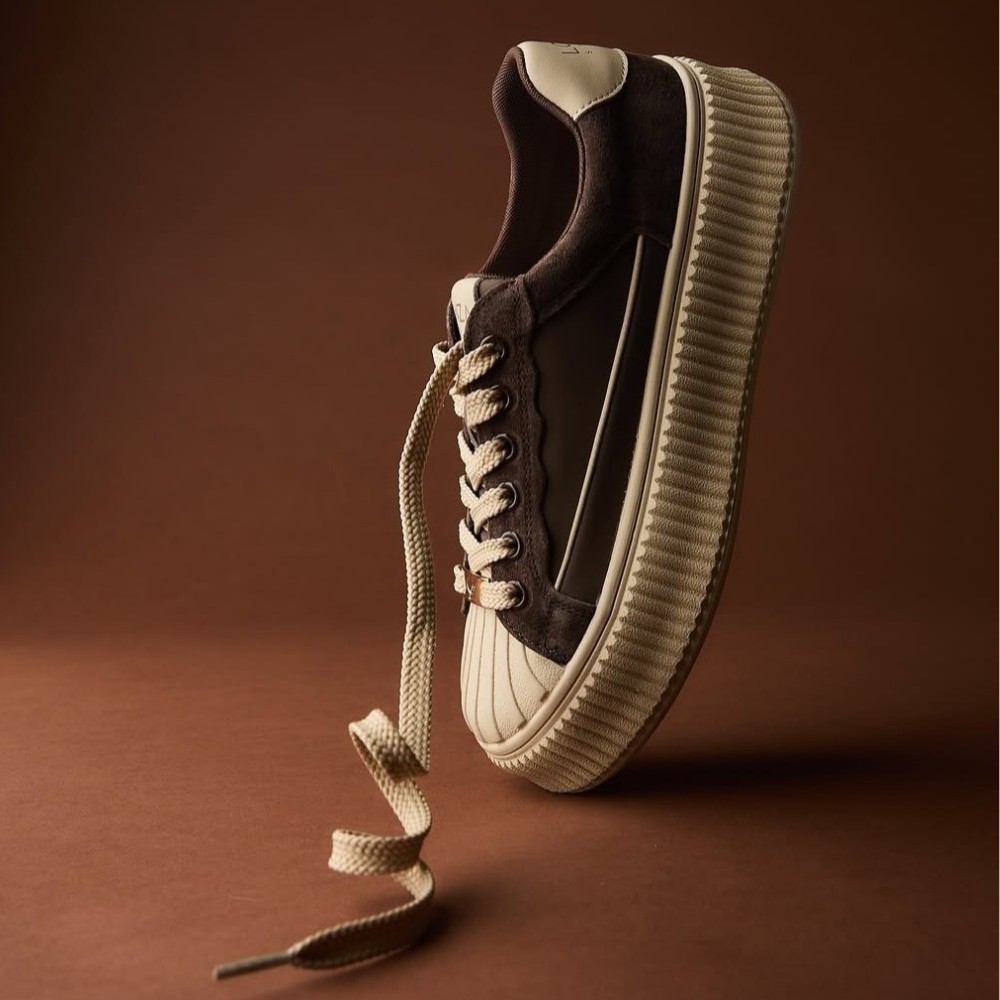 Women's brown sneakers Allsy Lonza Bellure Brown 203299 204482 model 5940