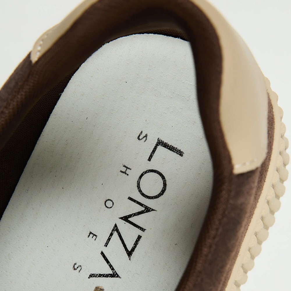 Women's brown sneakers Allsy Lonza Bellure Brown 203299 204482 model 5940