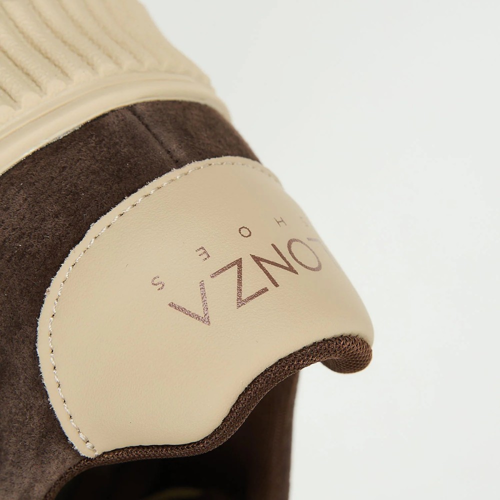 Women's brown sneakers Allsy Lonza Bellure Brown 203299 204482 model 5940