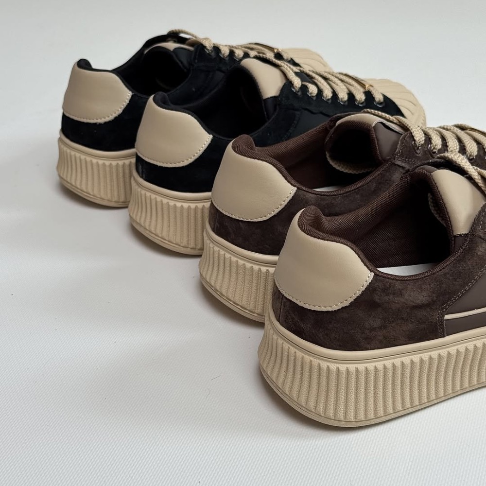 Women's brown sneakers Allsy Lonza Bellure Brown 203299 204482 model 5940