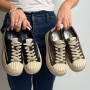 Women's brown sneakers Allsy Lonza Bellure Brown 203299 204482 model 5940