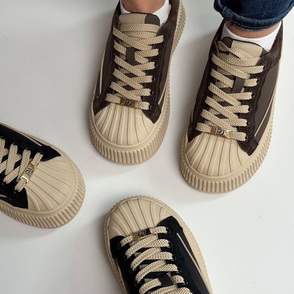 Women's brown sneakers Allsy Lonza Bellure Brown 203299 204482 model 5940