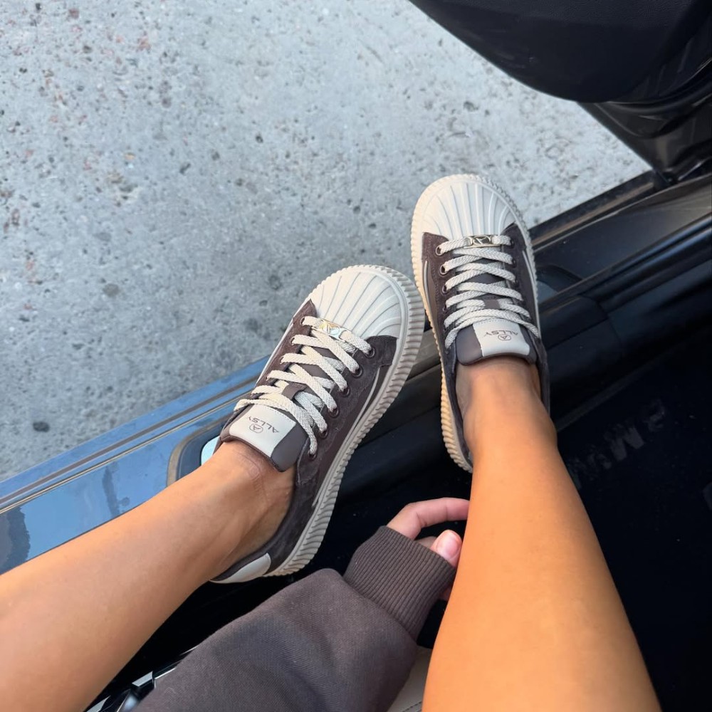 Жіночі демісезонні кеди Allsy Lonza 203299 204482-7 Brown