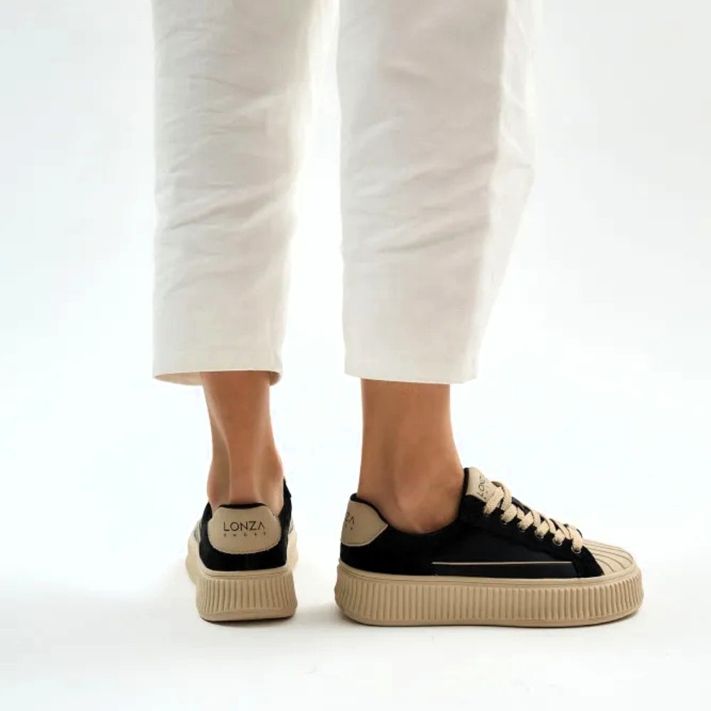 Жіночі чорні кеди Allsy Lonza Bellure Black 203298 204481 модель 5941