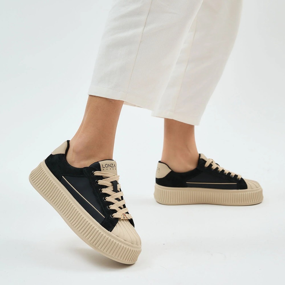 Жіночі чорні кеди Allsy Lonza Bellure Black 203298 204481 модель 5941