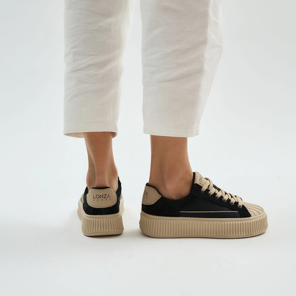 Жіночі чорні кеди Allsy Lonza Bellure Black 203298 204481 модель 5941