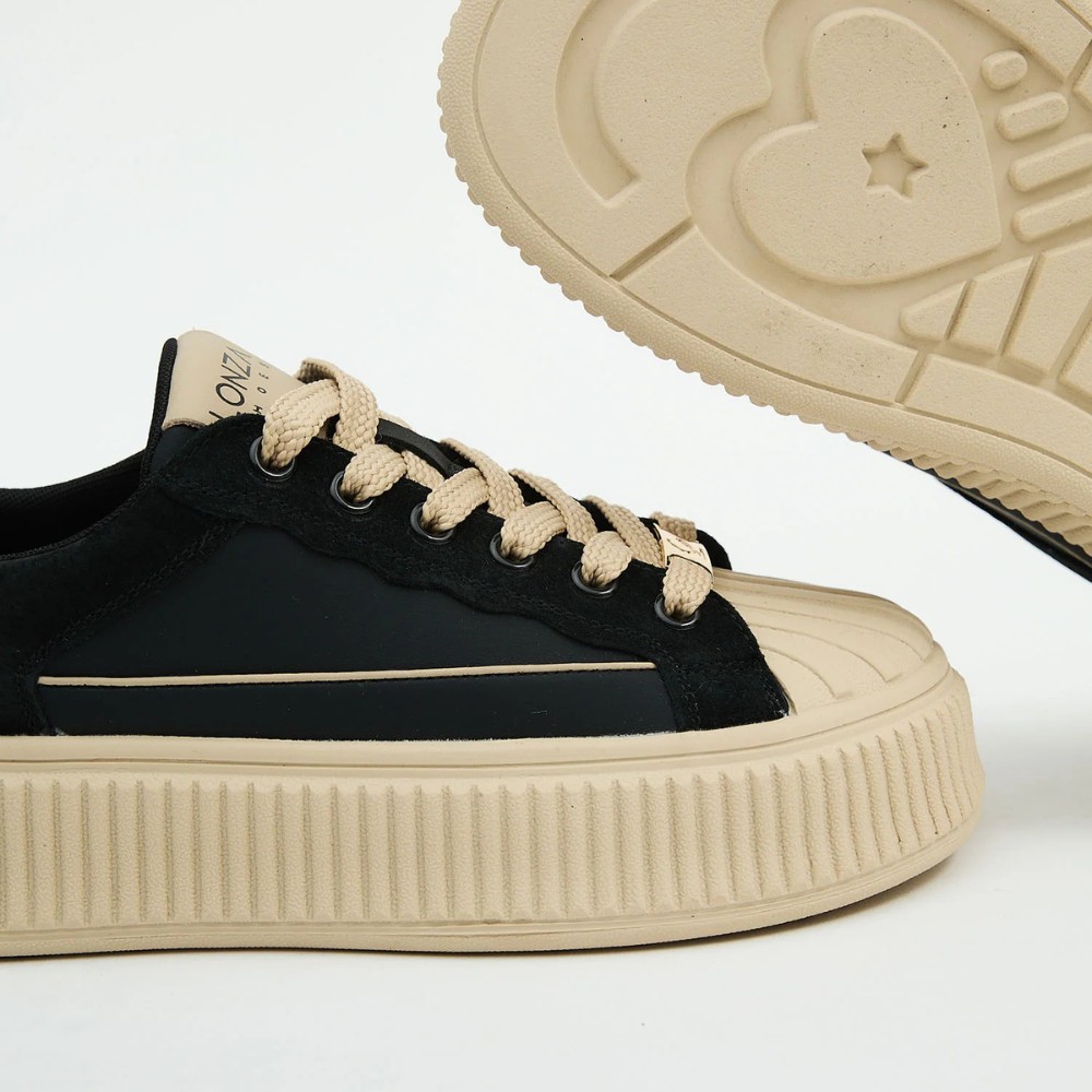 Жіночі чорні кеди Allsy Lonza Bellure Black 203298 204481 модель 5941