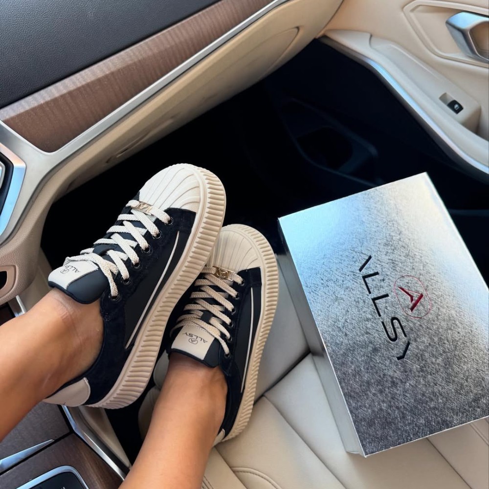 Черные модные кеды Allsy Lonza 203298 204481 z6131-7 black 5941