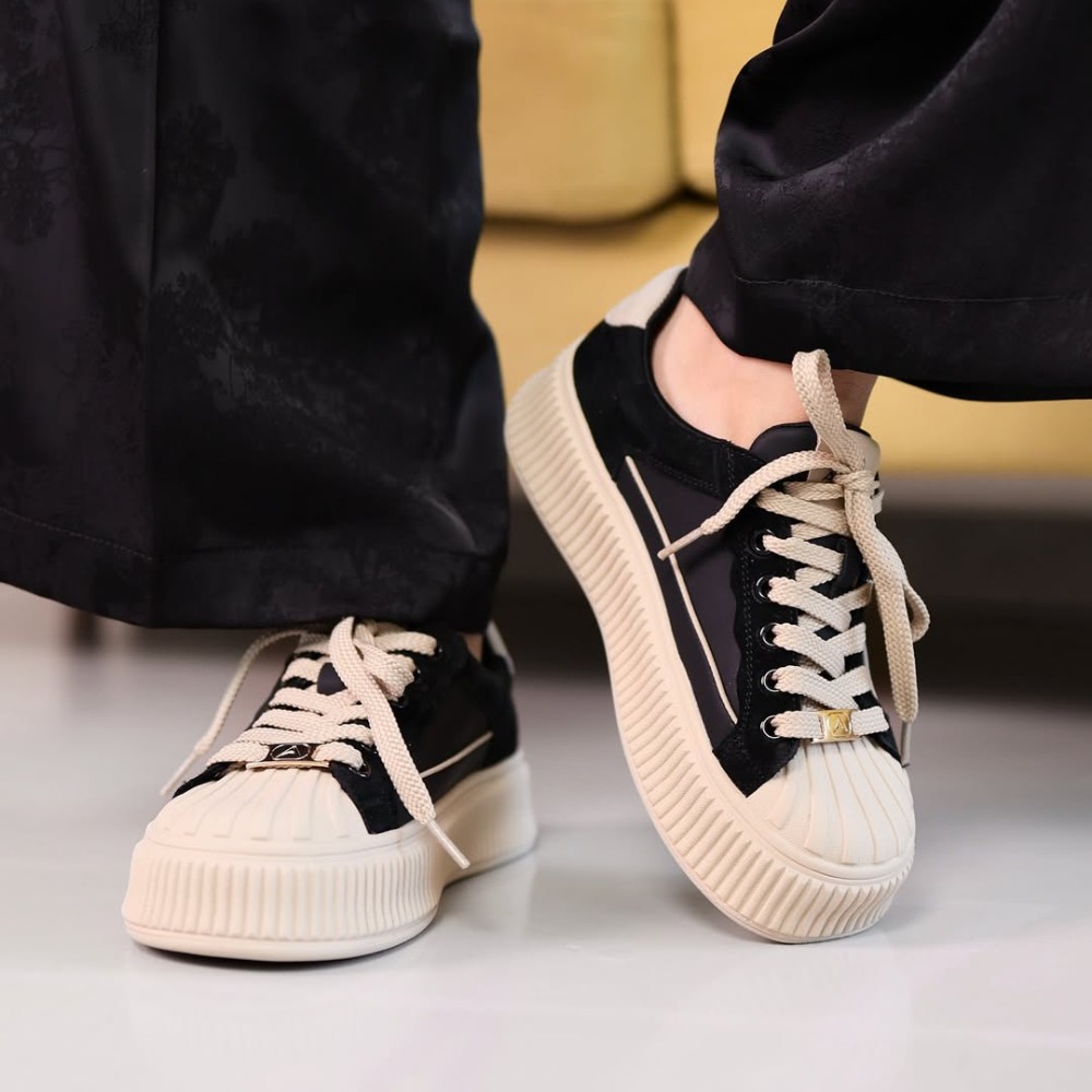 Черные модные кеды Allsy Lonza 203298 204481 z6131-7 black 5941