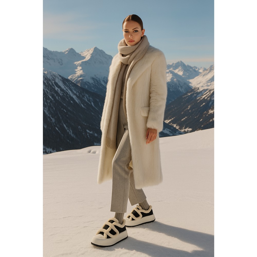 Жіночі зимові кросівки Allsy Lonza Leora Black 204484 модель 5946