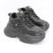 Жіночі чорні кросівки Allsy Lonza 200651 6166-1 Black 5947 з утепленням на зиму у стилі Buffalo Triplet Hollow