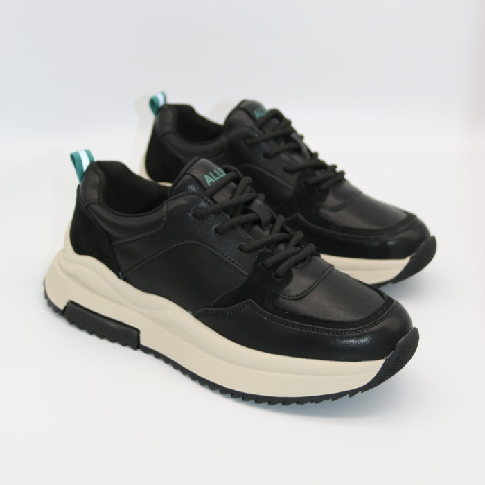 Жіночі чорні кросівки Allsy Lonza 215982 512-662977-1 BLACK модель 5949
