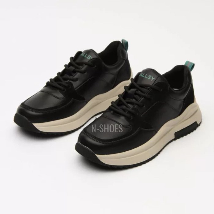 Жіночі чорні кросівки Allsy Lonza 215982 512-662977-1 BLACK модель 5949