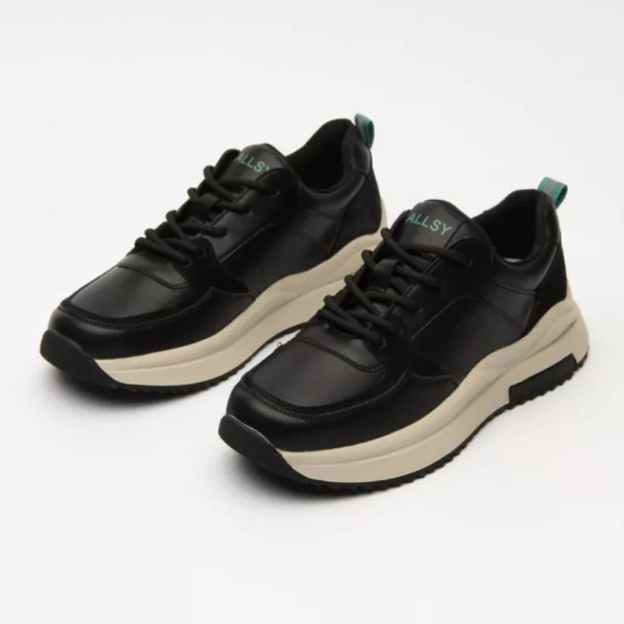 Жіночі чорні кросівки Allsy Lonza 215982 512-662977-1 BLACK модель 5949