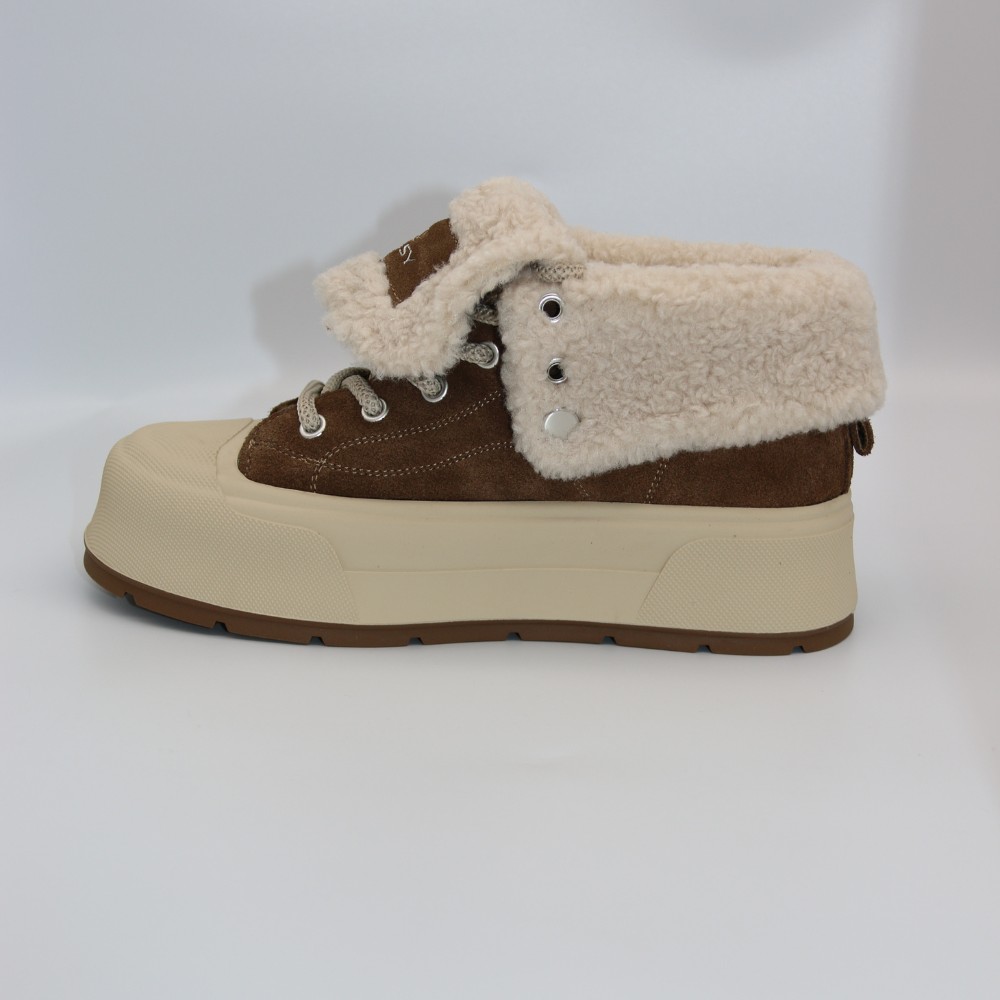 Жіночі коричневі кросівки Allsy Lonza 205083 202149 GOE R5051-1C3 5950 для зими