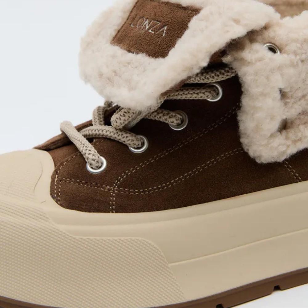 Жіночі коричневі кросівки Allsy Lonza 205083 202149 GOE R5051-1C3 5950 для зими