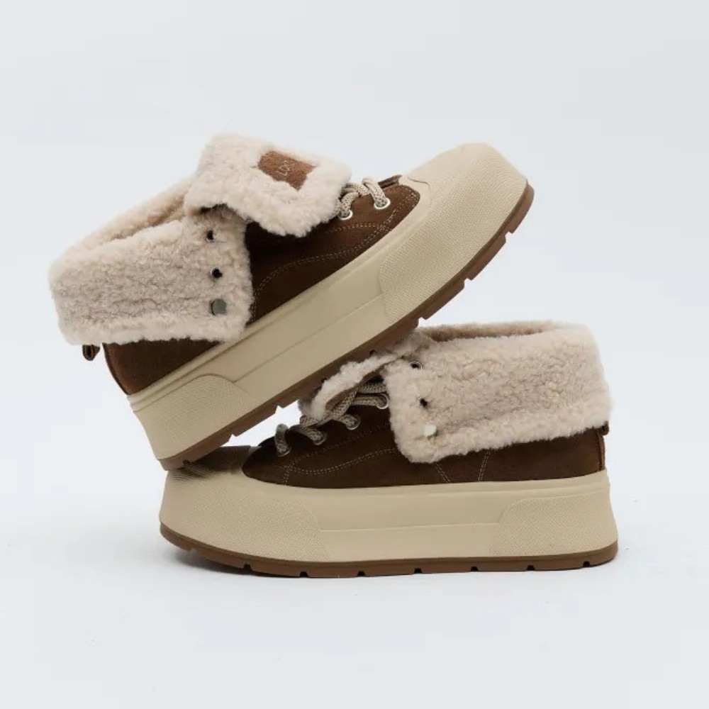 Жіночі коричневі кросівки Allsy Lonza 205083 202149 GOE R5051-1C3 5950 для зими