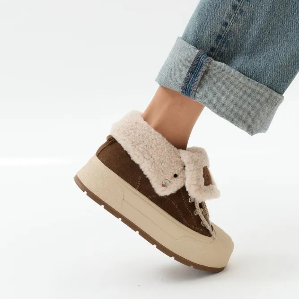 Жіночі коричневі кросівки Allsy Lonza 205083 202149 GOE R5051-1C3 5950 для зими