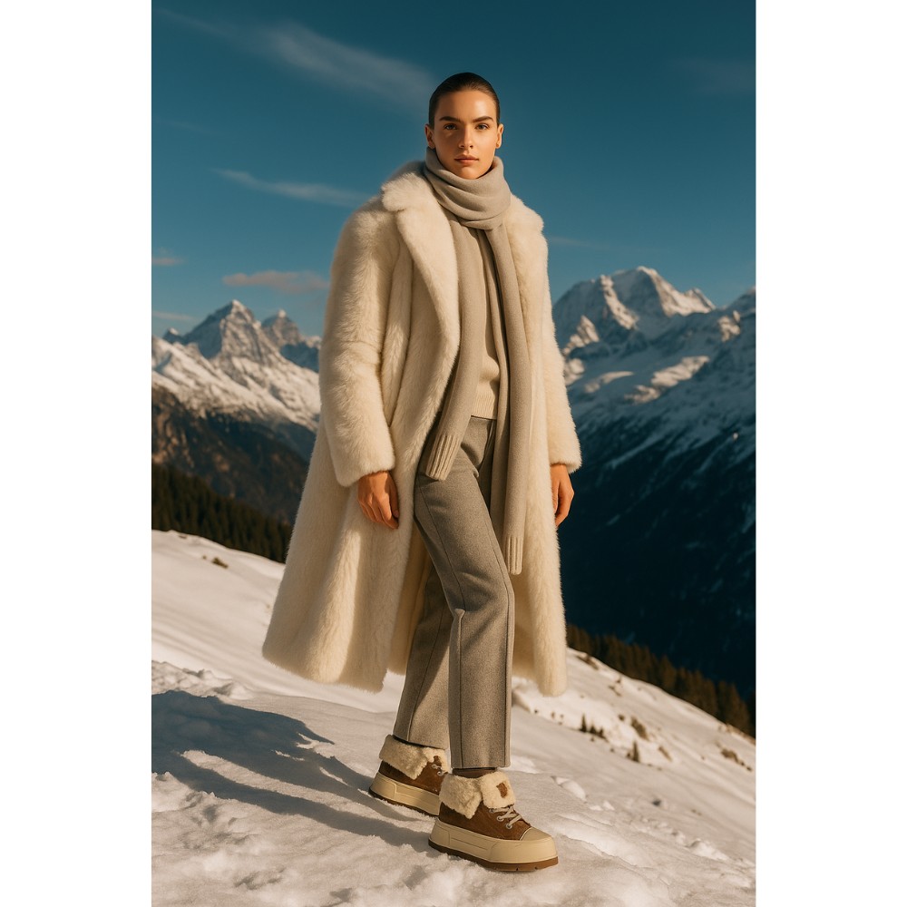 Жіночі коричневі кросівки Allsy Lonza 205083 202149 GOE R5051-1C3 5950 для зими