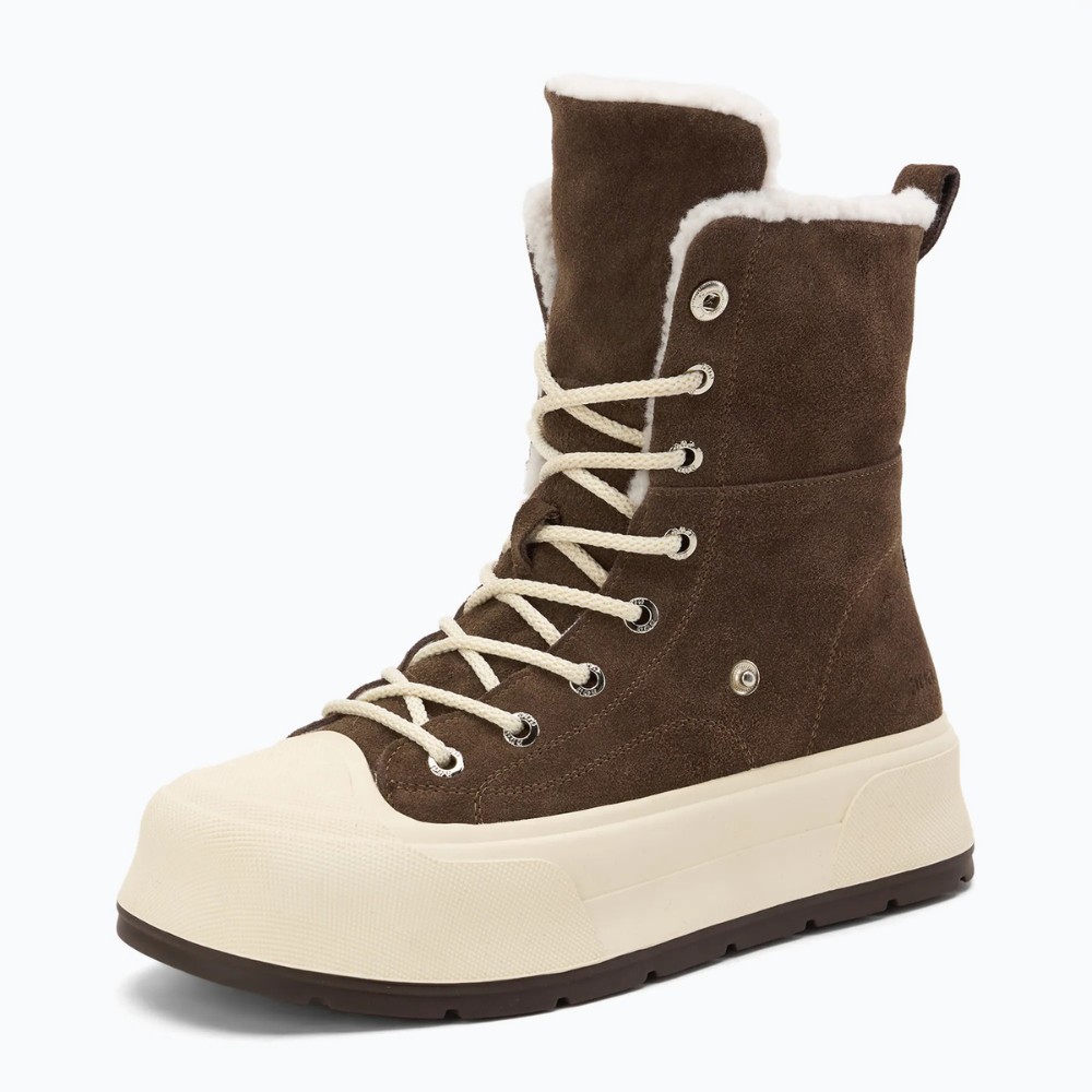 Жіночі коричневі кросівки Allsy Lonza 205083 202149 GOE R5051-1C3 5950 для зими