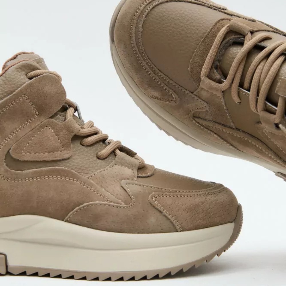 Жіночі зимові коричневі черевики Allsy Lonza 204676 модель 5952