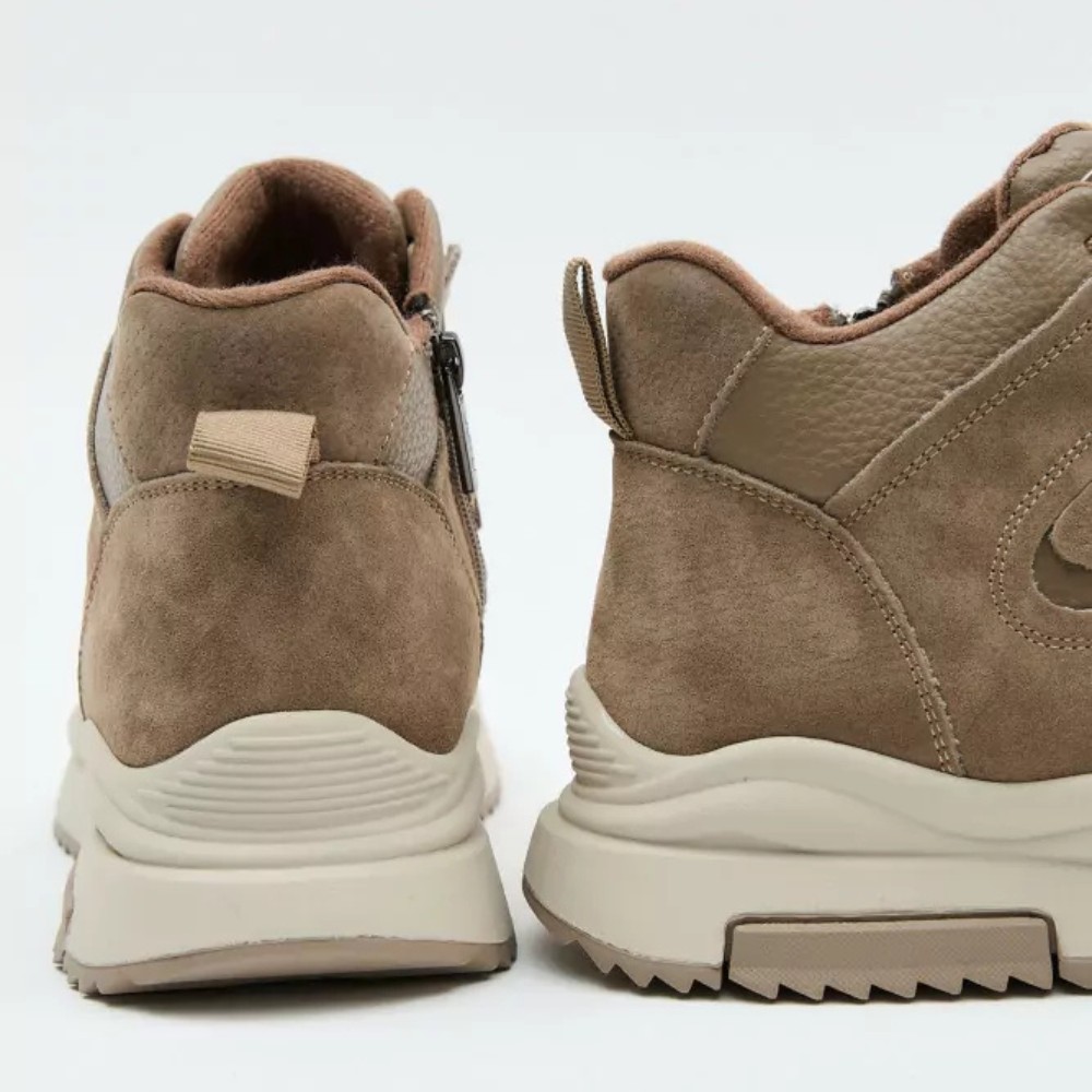 Жіночі зимові коричневі черевики Allsy Lonza 204676 модель 5952