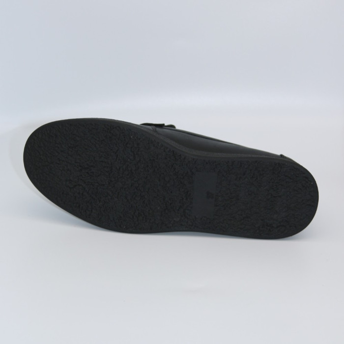 Чорні жіночі шкіряні туфлі Allsy Lonza модель 5953