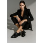 Women's black shoes Allsy Lonza model 5954