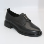 Women's black shoes Allsy Lonza model 5954