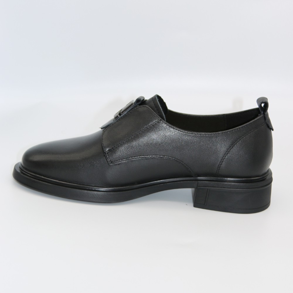 Women's black shoes Allsy Lonza model 5954